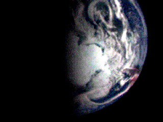 Earth Flyby Movie
